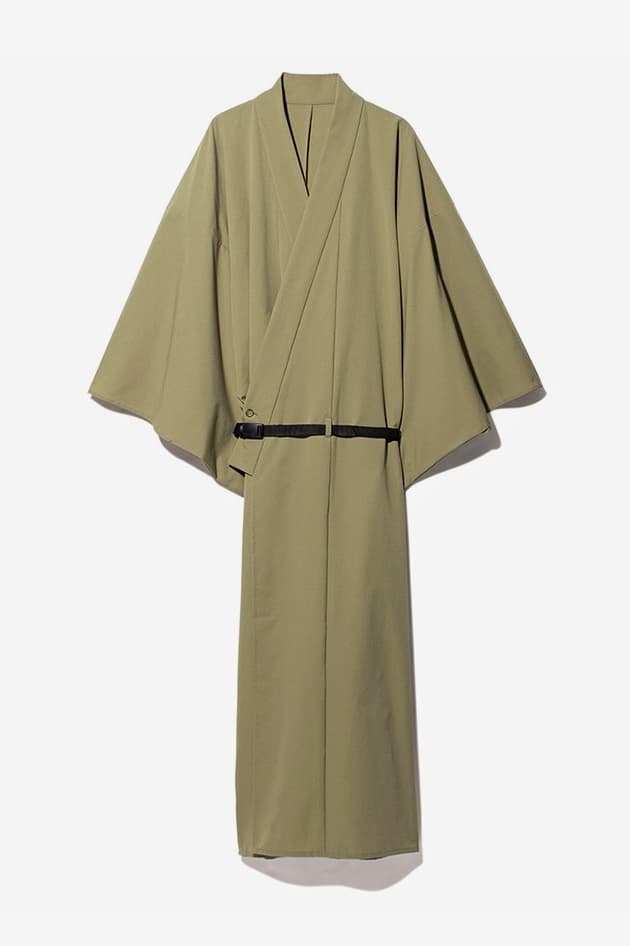 Snow Peak OUTDOOR KIMONO menswear streetwear spring summer 2020 collection heritage japanese traditional quick dry water resistant dwr lightweight dot airtoray fabric japan nature capsule
