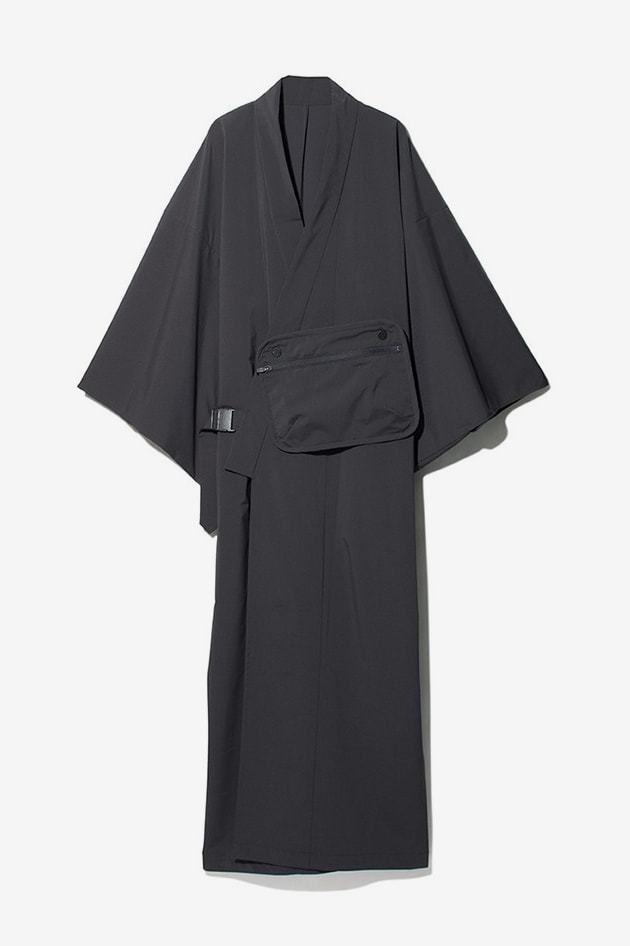 Snow Peak OUTDOOR KIMONO menswear streetwear spring summer 2020 collection heritage japanese traditional quick dry water resistant dwr lightweight dot airtoray fabric japan nature capsule