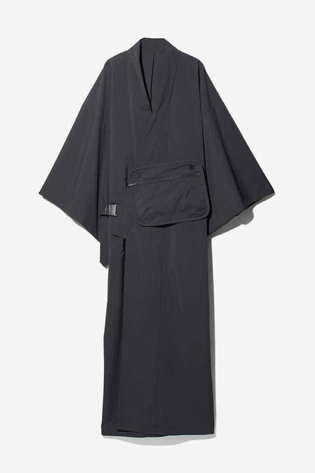 Snow Peak OUTDOOR KIMONO menswear streetwear spring summer 2020 collection heritage japanese traditional quick dry water resistant dwr lightweight dot airtoray fabric japan nature capsule