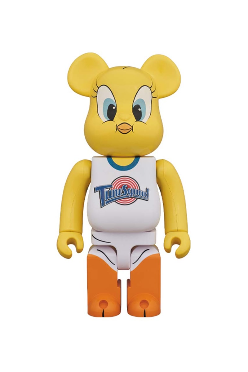 bearbrick medicom toy space jam tweety tasmanian devil release spring april 2020 rerelease 400 percent 100 percent 