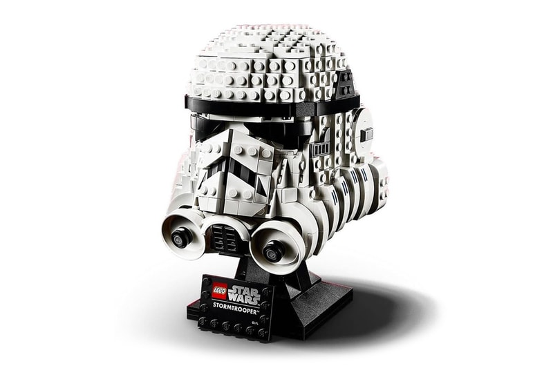 star wars day may the 4th lego helmets Tie fighter pilot stormtrooper boba fett collaboration collection 40th anniversary Empire Strikes Back