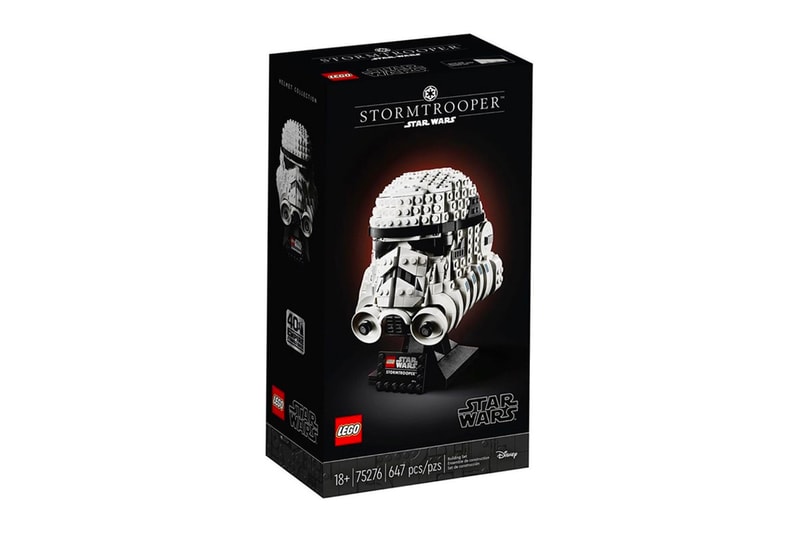 star wars day may the 4th lego helmets Tie fighter pilot stormtrooper boba fett collaboration collection 40th anniversary Empire Strikes Back