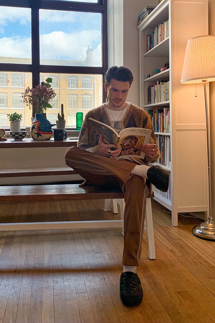 stay home work from home goodhood style advice london kyle parry matt cumner john chen tips advice clothing relaxing cooking needles sasquatchfabrix birkenstock the north face