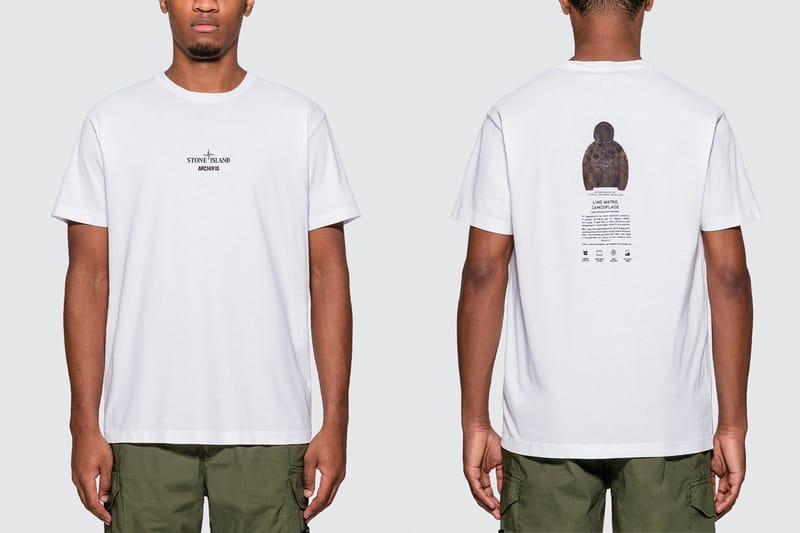 Stone Island Releases a T-Shirt Dedicated to its Lino Watro Camouflage