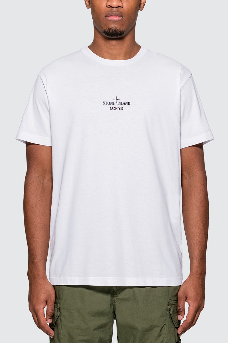 Stone Island Archivio T-Shirt Lino Watro Camouflage Release Info Buy Price White project