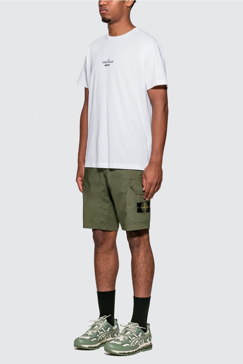 Stone Island Archivio T-Shirt Lino Watro Camouflage Release Info Buy Price White project