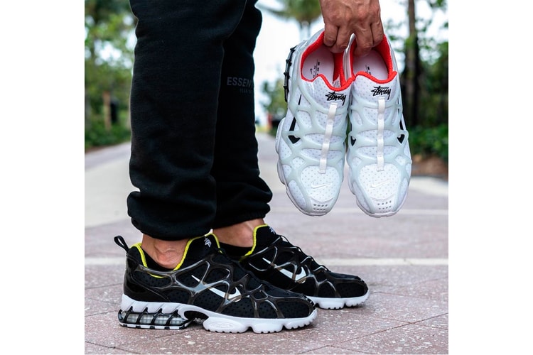 Take an On-Foot Look at the Stüssy x Nike Air Zoom Spiridon KK