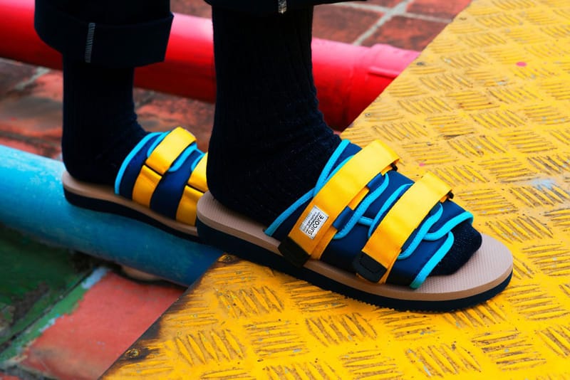 Suicoke Showcases SS20 Slides in Lively Mid-Season Editorial