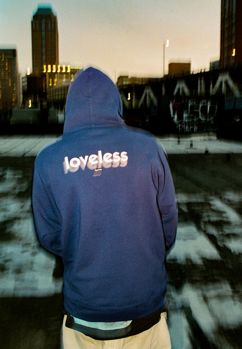 supreme my bloody valentine spring 2020 collection release info Irish English band Dublin Kevin Shields Colm Ó Cíosóig