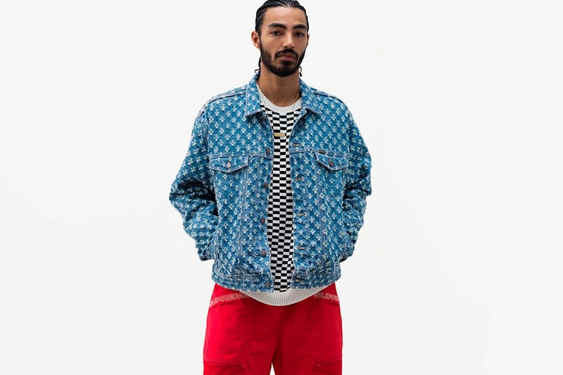 supreme punch hole jacket