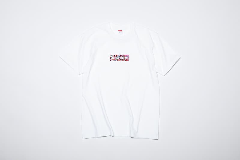 Takashi Murakami Supreme Charity Box Logo Tee collaboration covid 19 coronavirus relief support