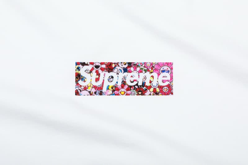 Takashi Murakami Supreme Charity Box Logo Tee collaboration covid 19 coronavirus relief support