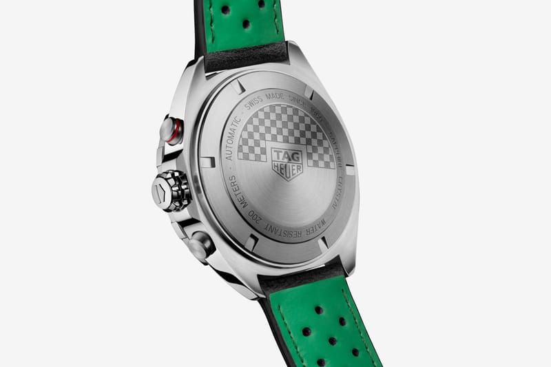 tag heuer formula 1 green