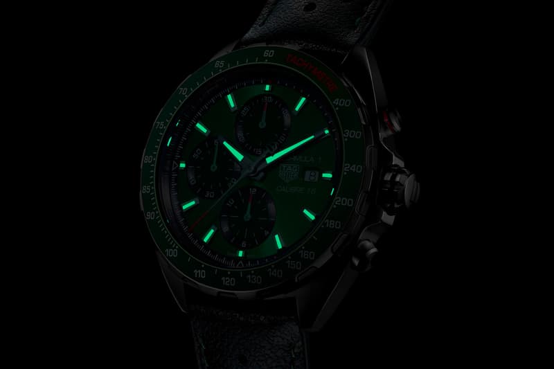 Tag Heuer Green Dial Formula 1 Calibre 16 Watch