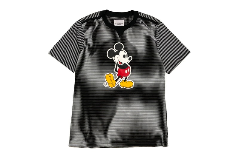 TAKAHIROMIYASHITATheSoloist Mickey Mouse T Shirt menswear streetwear spring summer 2020 collection japanese designer disney print stripes shinjuku isetan tokyo graphic tee