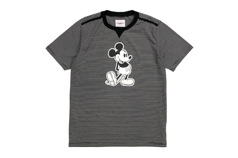 TAKAHIROMIYASHITATheSoloist Mickey Mouse T Shirt menswear streetwear spring summer 2020 collection japanese designer disney print stripes shinjuku isetan tokyo graphic tee