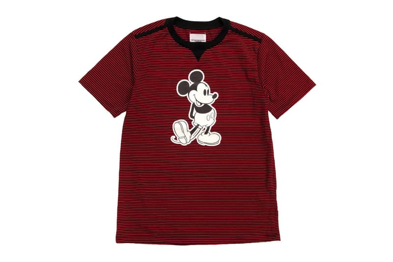 TAKAHIROMIYASHITATheSoloist Mickey Mouse T Shirt menswear streetwear spring summer 2020 collection japanese designer disney print stripes shinjuku isetan tokyo graphic tee