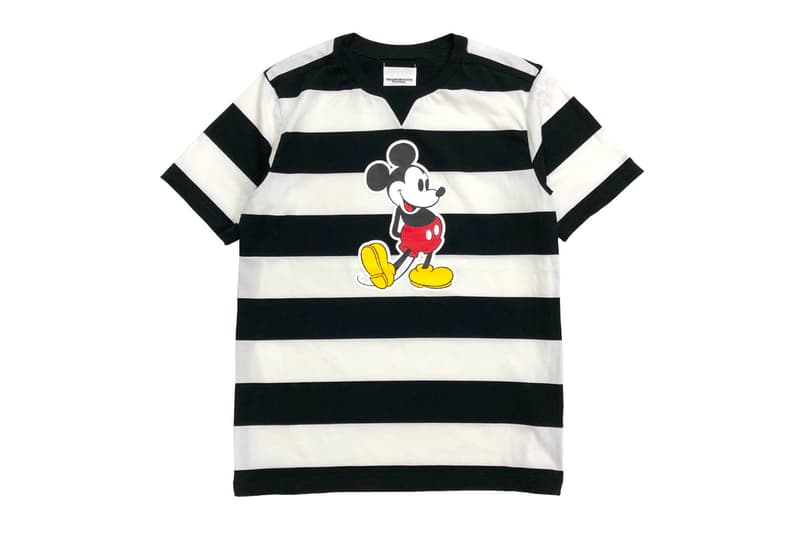 TAKAHIROMIYASHITATheSoloist Mickey Mouse T Shirt menswear streetwear spring summer 2020 collection japanese designer disney print stripes shinjuku isetan tokyo graphic tee