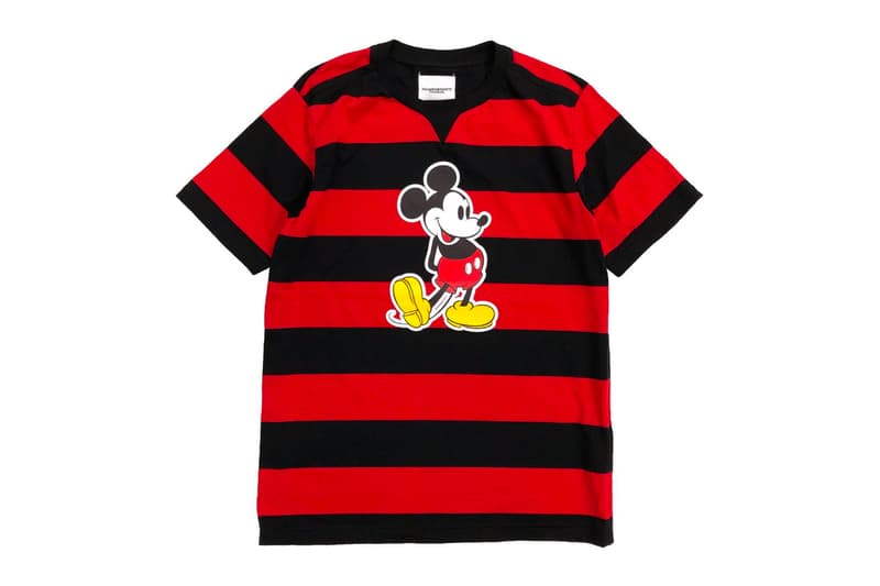 TAKAHIROMIYASHITATheSoloist Mickey Mouse T Shirt menswear streetwear spring summer 2020 collection japanese designer disney print stripes shinjuku isetan tokyo graphic tee