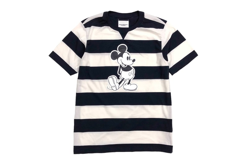 TAKAHIROMIYASHITATheSoloist Mickey Mouse T Shirt menswear streetwear spring summer 2020 collection japanese designer disney print stripes shinjuku isetan tokyo graphic tee