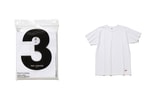 THE CONVENI & Fruit of the Loom Reunite for Minimal Three-Pack T-Shirts