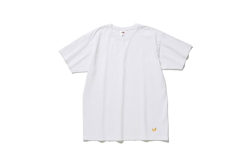 THE CONVENI Fruit of the Loom Three Pack T shirt tees menswear streetwear twin lightning bolts thunderbolt hiroshi fujiwara essentials plain white tee black ginza japanese tokyo spring summer 2020 collection