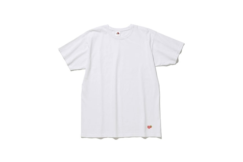 THE CONVENI Fruit of the Loom Three Pack T shirt tees menswear streetwear twin lightning bolts thunderbolt hiroshi fujiwara essentials plain white tee black ginza japanese tokyo spring summer 2020 collection