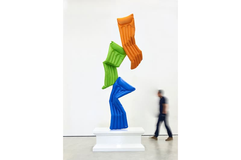 The Hole April Art Fairs Booth NYC Installation Sculptures Paintings Works on Paper Eric Shaw Joakim Ojanen Koichi Sato Adam Parker Smith