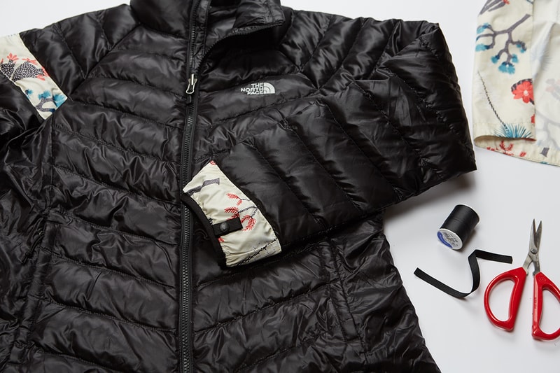The North Face Remade Collection Earth Day 2020 Sustainable Garments Renewed Design Residency Upcycled One of a kind environmental impactGarment Repair How-To Self-Isolation At Home Self-Made Tips