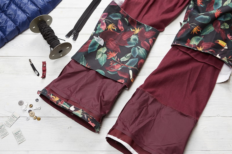 The North Face Remade Collection Earth Day 2020 Sustainable Garments Renewed Design Residency Upcycled One of a kind environmental impactGarment Repair How-To Self-Isolation At Home Self-Made Tips