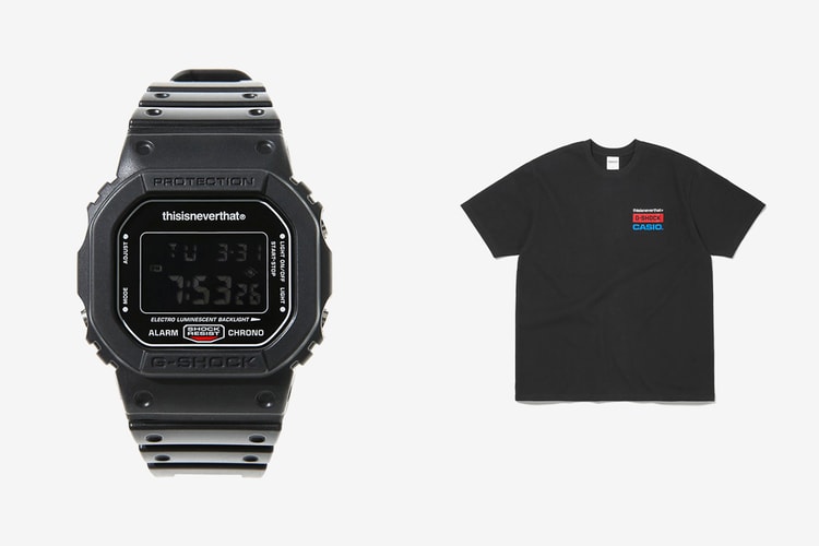 thisisneverthat Drops Collaborative Casio G-Shock DW-5600 Watch