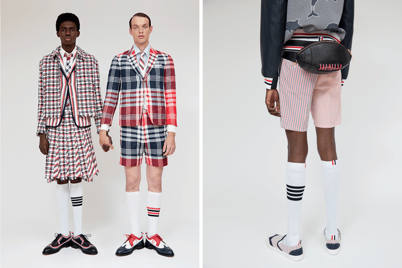 Thom Browne Launches SS20 Seersucker Capsule Featuring 18th-Century Silhouettes