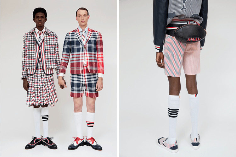 Thom Browne Launches SS20 Seersucker Capsule Featuring 18th-Century Silhouettes