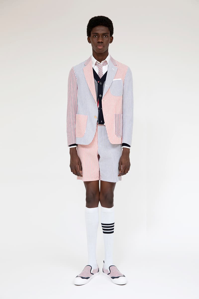 Thom Browne SS2020 seersucker collection Lookbook First Look images