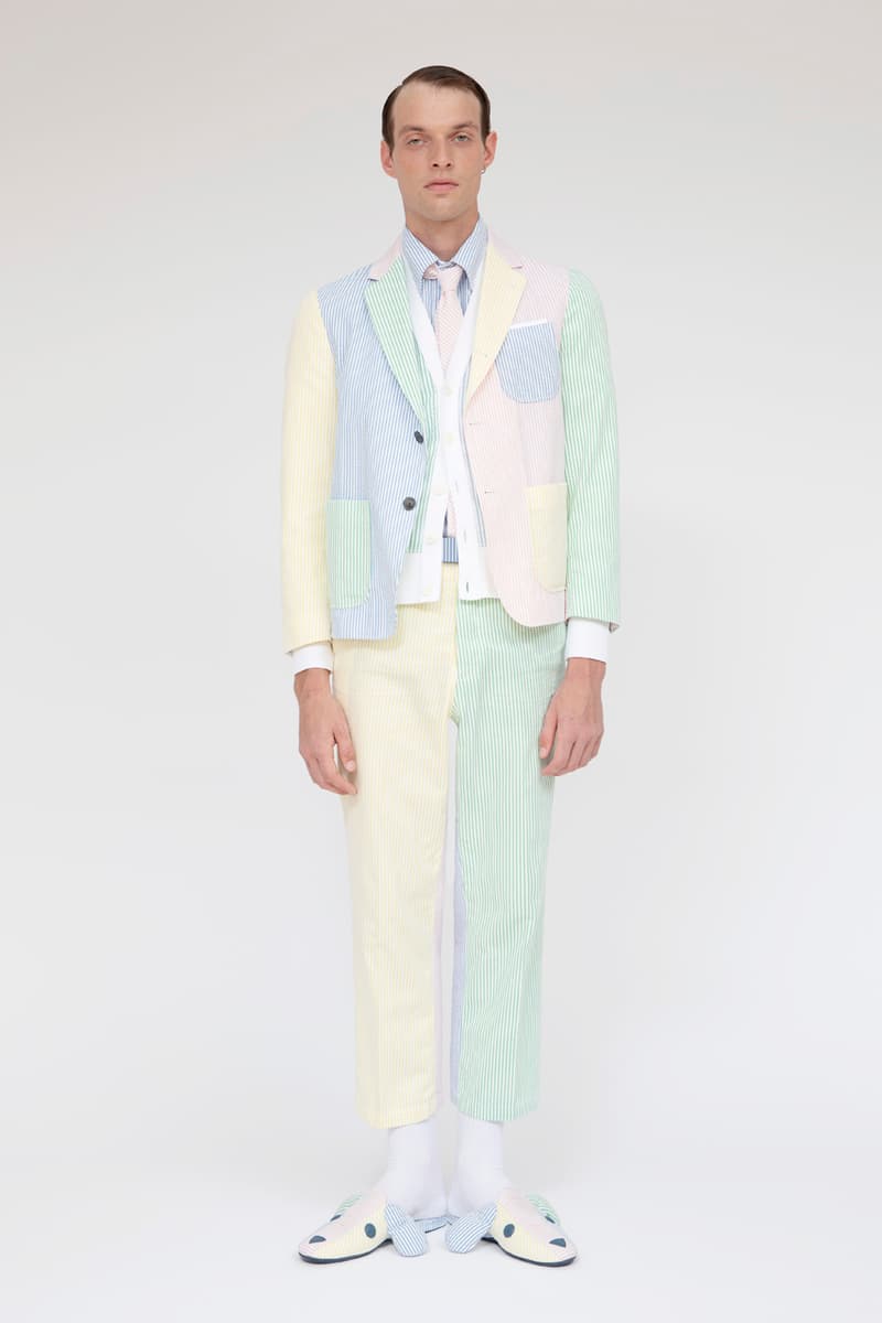 Thom Browne SS2020 seersucker collection Lookbook First Look images
