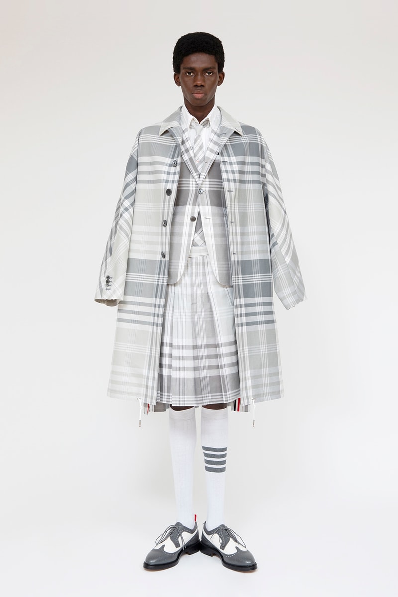 Thom Browne SS2020 seersucker collection Lookbook First Look images 