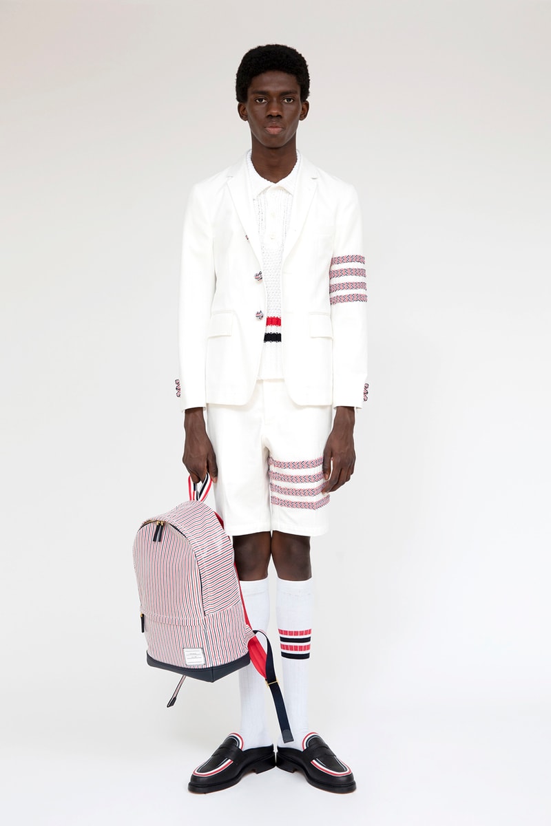 Thom Browne SS2020 seersucker collection Lookbook First Look images 
