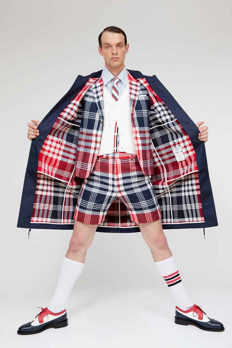 Thom Browne SS2020 seersucker collection Lookbook First Look images