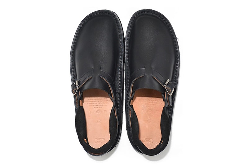 TOKYO SANDAL Spring Summer 2020 Collection menswear streetwear slides shoes footwear kicks japanese crafted leather suede black beige taupe woven traditional tochigi