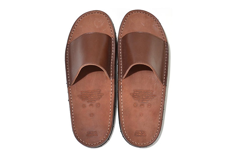 TOKYO SANDAL Spring Summer 2020 Collection menswear streetwear slides shoes footwear kicks japanese crafted leather suede black beige taupe woven traditional tochigi