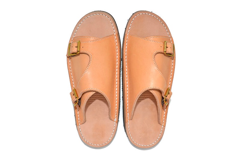 TOKYO SANDAL Spring Summer 2020 Collection menswear streetwear slides shoes footwear kicks japanese crafted leather suede black beige taupe woven traditional tochigi