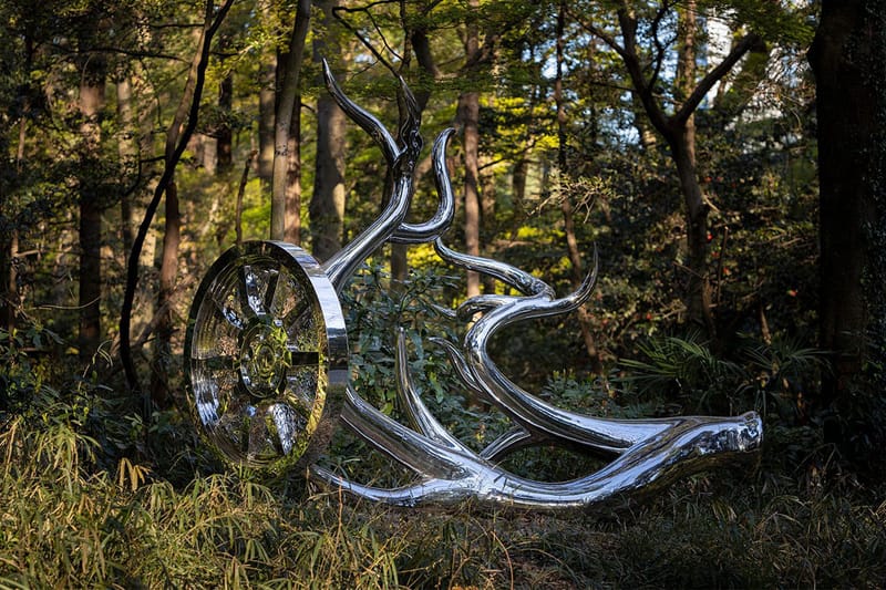 Tomokazu Matsuyama Celebrates Meiji Shrine Centennial With Massive 15-Foot Sculpture