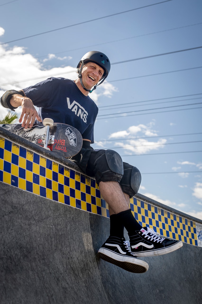 tony hawk vans shoes skateboarding partnership sponsorship collaboration vert competition release date info photos price