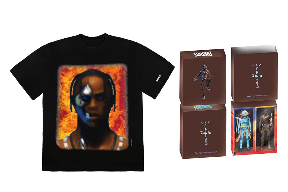 Cactus Jack For Fortnite Day 6 Merch Action Figure Hypebeast