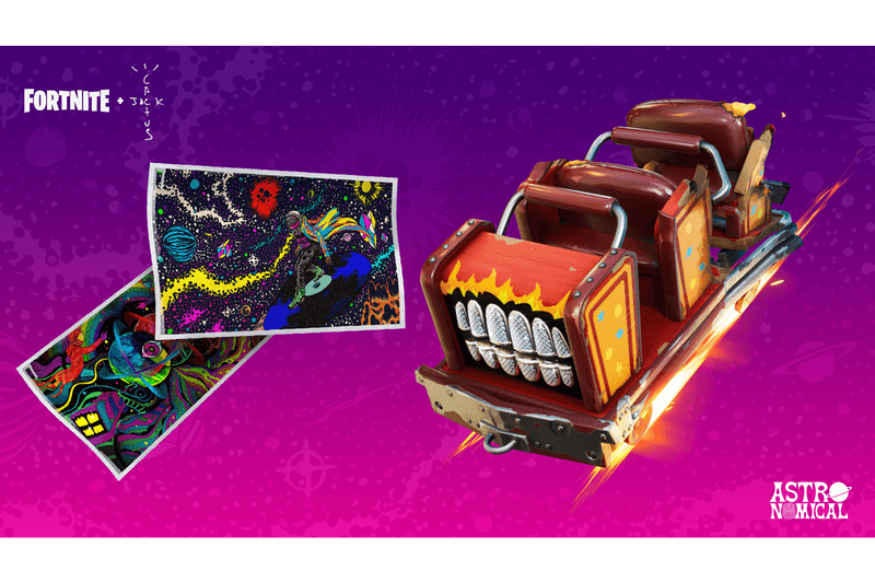 Travis Scott x 'Fortnite' Astronomical Event Info astro world items exclusive tour dates time release limited items emotes outfits how Epic Games new song single
