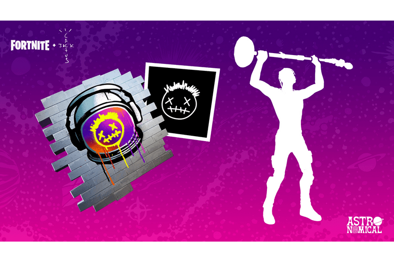 Travis Scott x 'Fortnite' Astronomical Event Info astro world items exclusive tour dates time release limited items emotes outfits how Epic Games new song single
