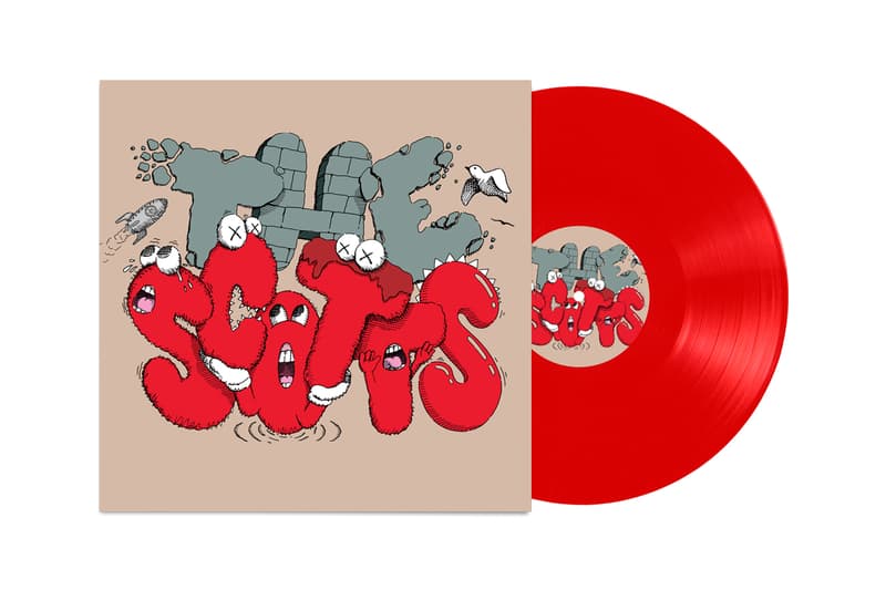travis scott the scotts new cover artwork kid cudi kaws