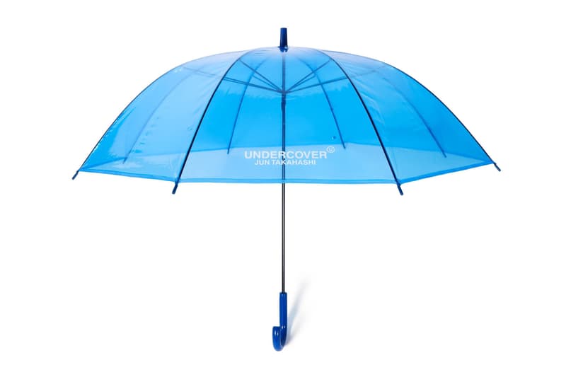 undercover madstore umbrella colorway spring summer 2020 ss20 release date info buy UCU8U01-1 red blue yellow green black logo japan web store jun takahashi see through plastic UCU8U01-2