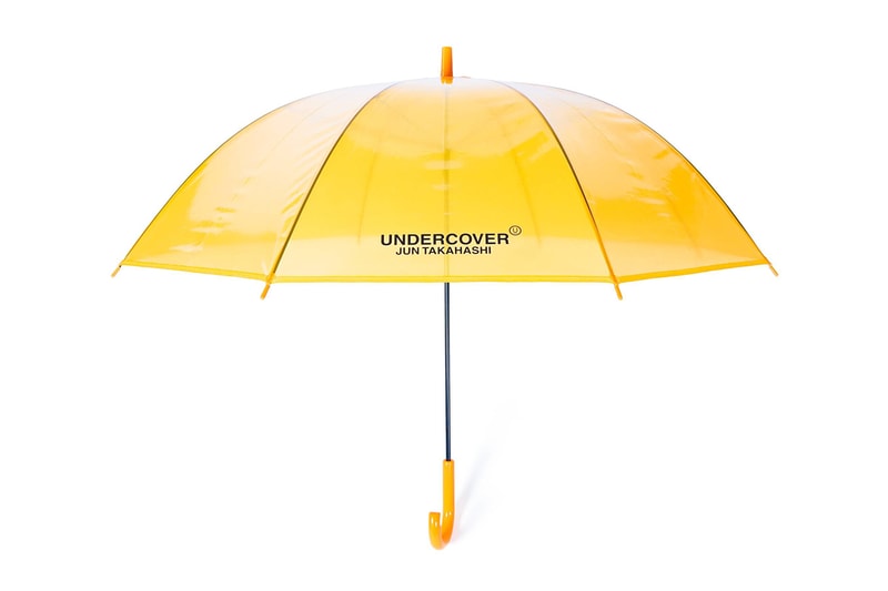 undercover madstore umbrella colorway spring summer 2020 ss20 release date info buy UCU8U01-1 red blue yellow green black logo japan web store jun takahashi see through plastic UCU8U01-2