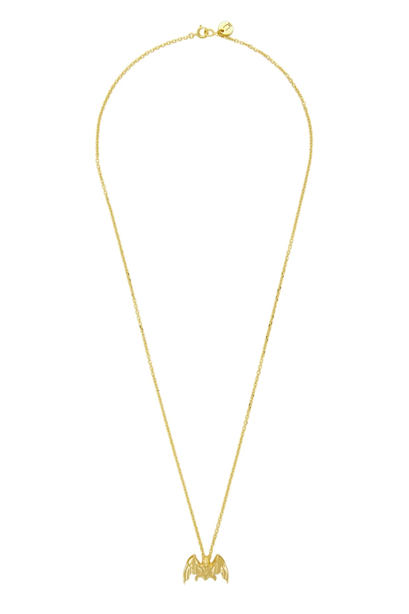 UNDERCOVER Silver & Gold Bat Necklaces Release Info jewelry accessories SSENSE drop price details SS20 